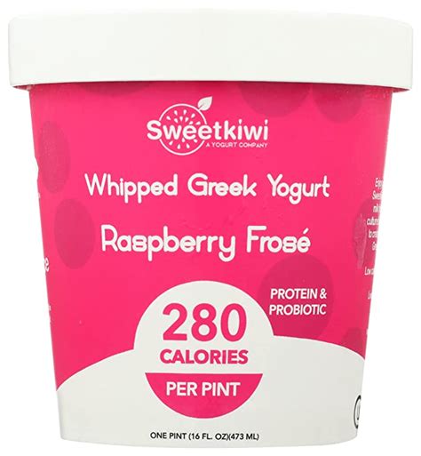 Sweetkiwi yogurt - SweetKiwi's Frozen Whipped Greek Yogurt collection offers a delightful twist on traditional whipped cream by combining whipped cream and Greek yogurt. This results in a rich, creamy, delicious texture that is healthier than regular whipped cream.